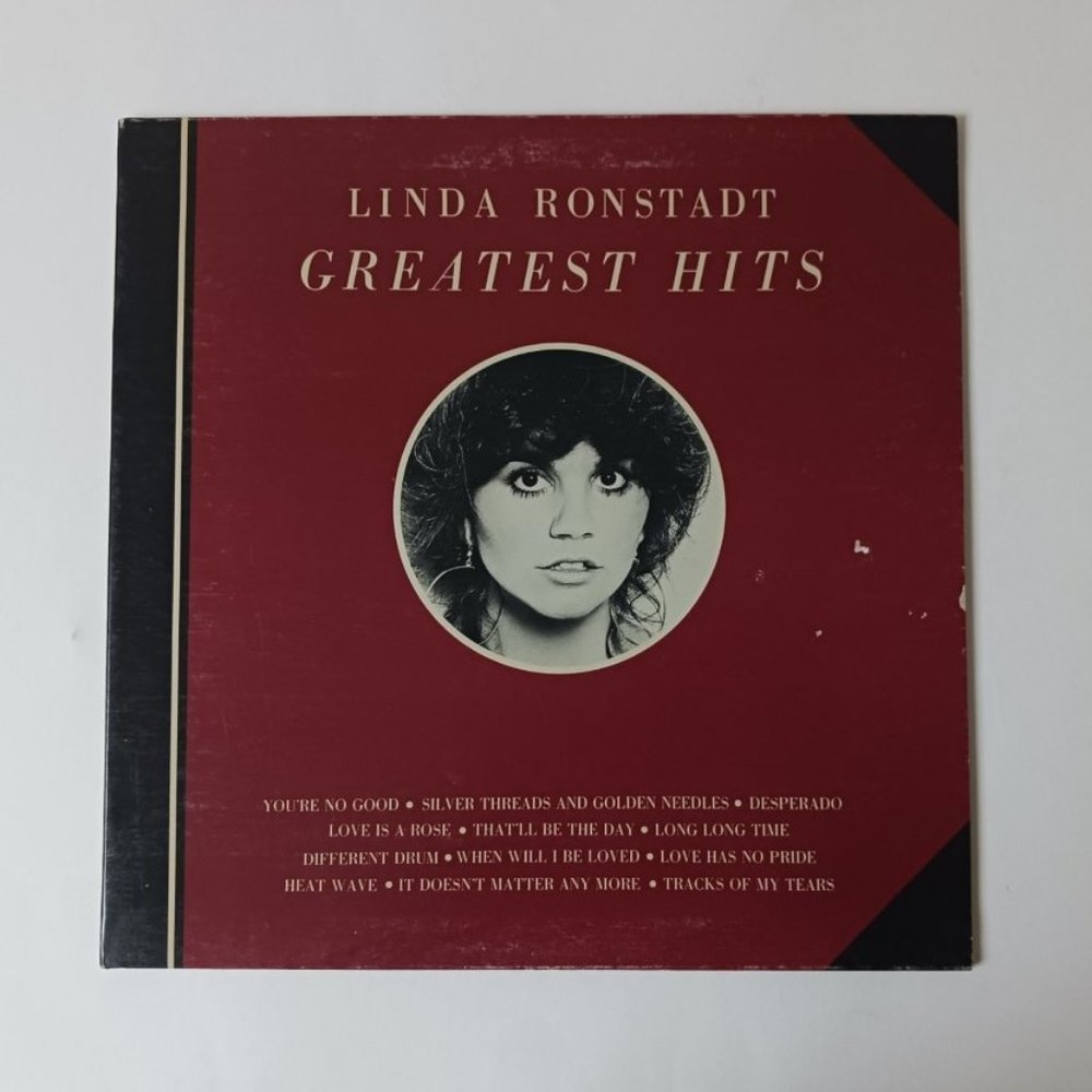 Vintage Linda Ronstadt Greatest Hits vinyl record 1976 first pressing
